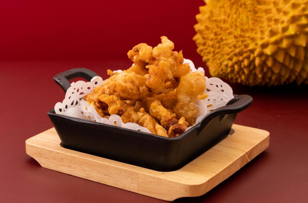 創(chuàng)意新品丨榴蓮酥肉，吃一口就忘不掉的味道！