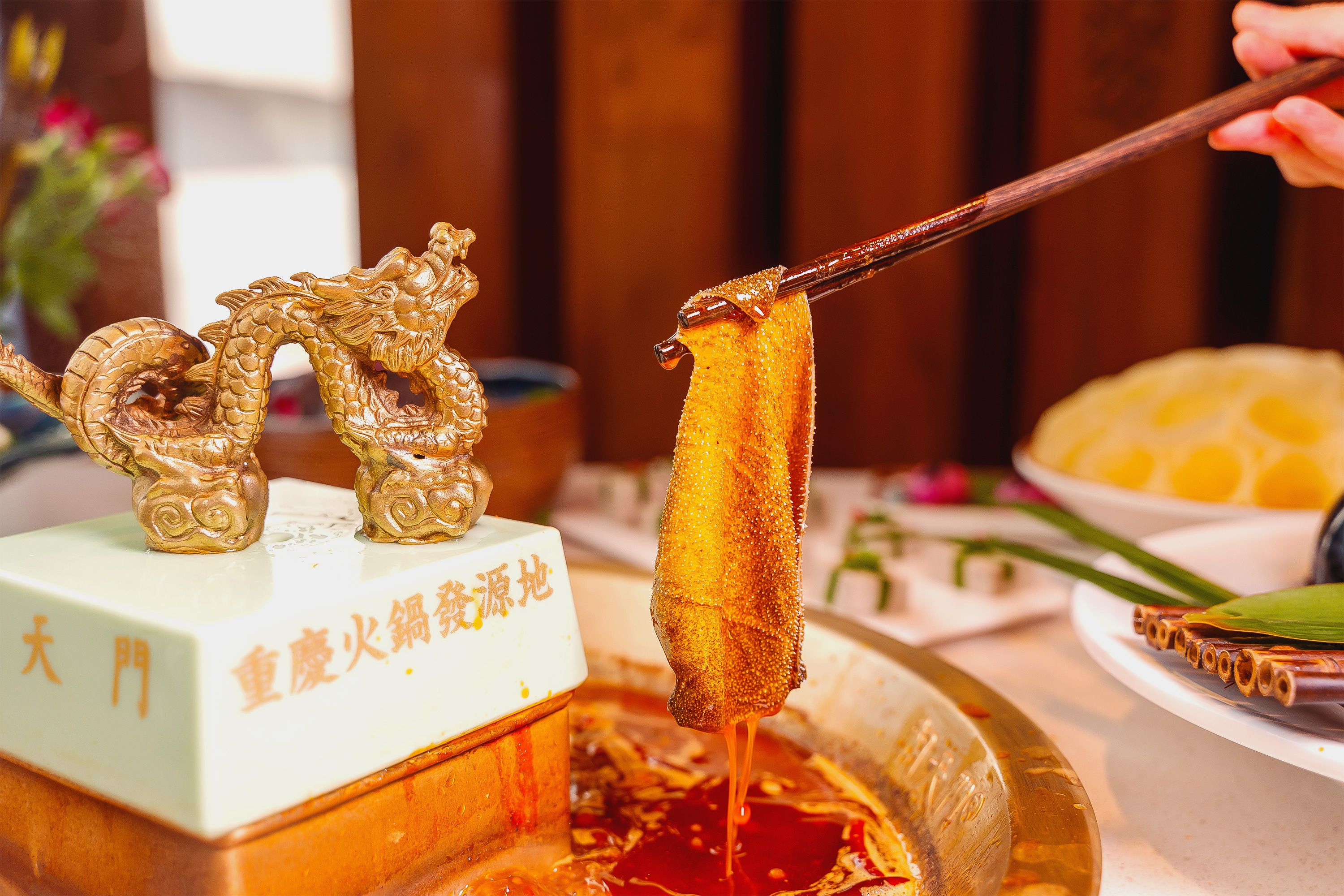 重慶火鍋加盟店，為什么毛肚如此受歡迎？